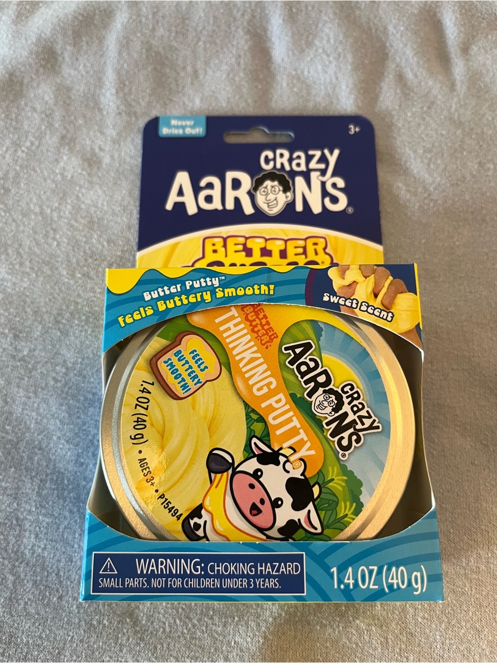 🔥 NEW!! Crazy Aaron’s Better Butter Sensory Putty | 1.4oz | NWT